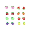 50Pcs Summer Kawaii 9mm Resin Mini Cherry Fruit Cabochon Ornament Jewelry Charms Nail Art Decoration Flatback Manicure Parts 6