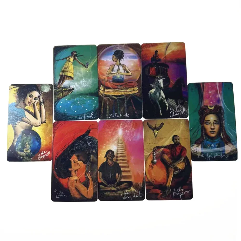 The Light Seers Tarot Desk Card Oracle Divination Game Deck Party Astrology Cards Oracle Cards Game for Women Girl Tarot Cards 4