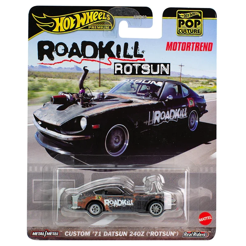 Original Mattel Hot Wheels Premium Car Pop Culture Forza Horizon Ford Barbie Kool Kombi Vehicle Toys for Boys Collection Gift