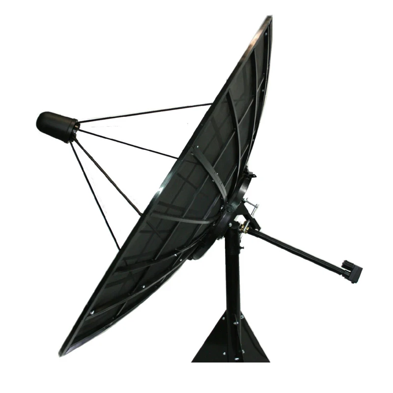 Antena parabólica de malla satelital de banda c 3m/antena de TV digital