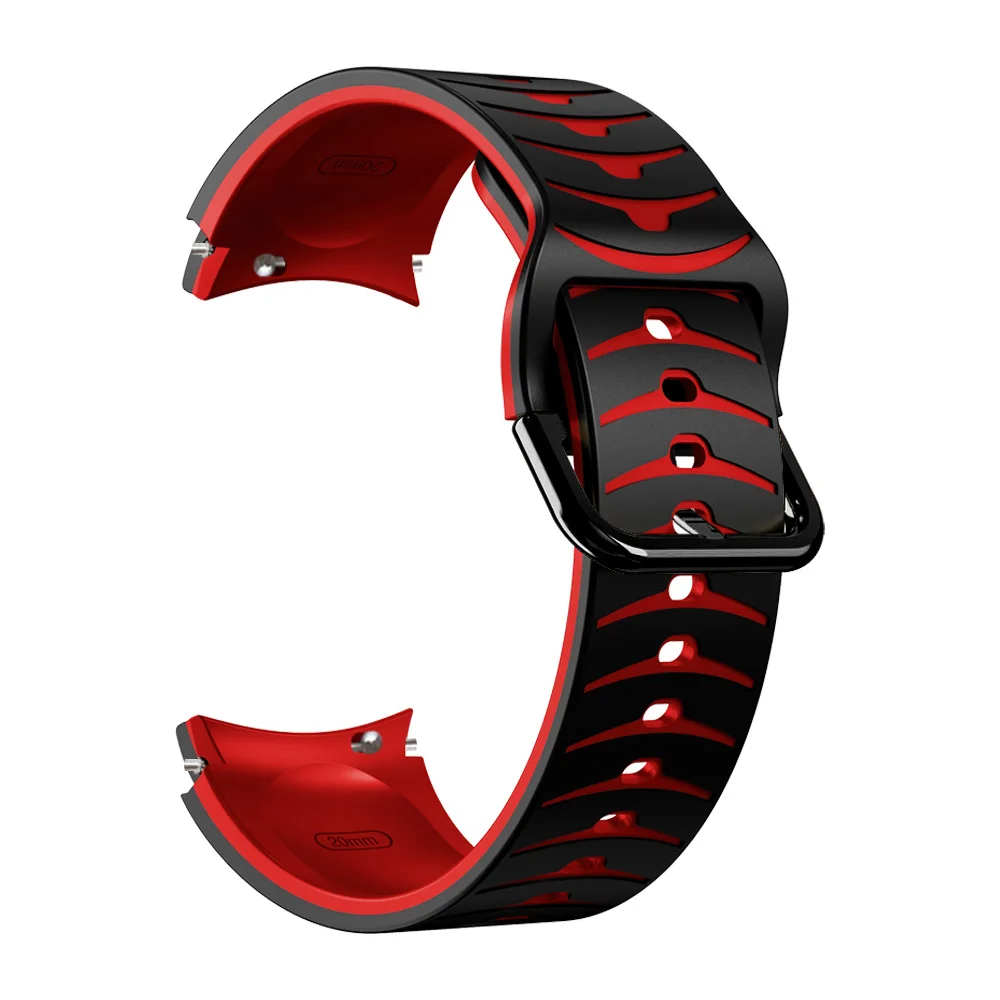 20mm Silicone Watch Band - Versatile & Comfortable Bracelet
