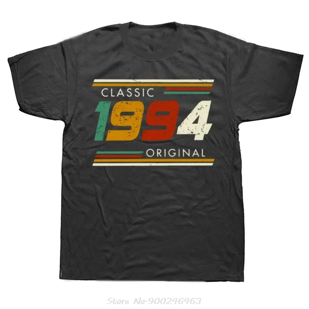 Lustiges T-Shirt zum 30. Geburtstag. Legends Were Born In 1994. Grafik-T-Shirt, Sommer-O-Ausschnitt, kurzärmelige T-Shirts, übergroßes Baumwoll-T-Shirt – Detail 8