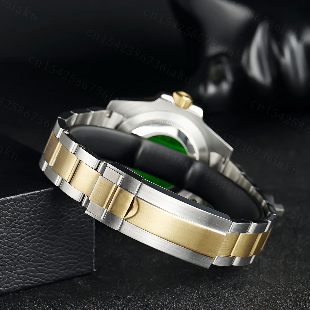 2022 Fashion New 40mm Men's Leisure Sports Sapphire Mirror Stainless Steel Material Waterproof Automatic Mechanical Watch