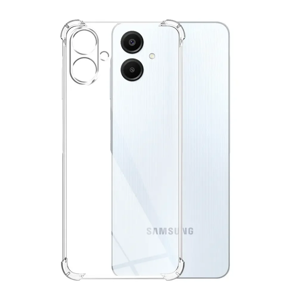 Shockproof Clear Silicone Phone Case - Transparent Protective Back Cover