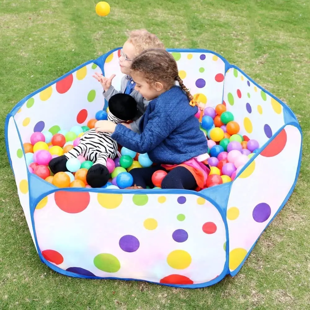 Ball pool,foldable playpen Children's Ball Pool Baby Ballon Playpen Portable Children Ocean Ball Pool Outdoor Game Parent-Child Interaction for Kids Gifts