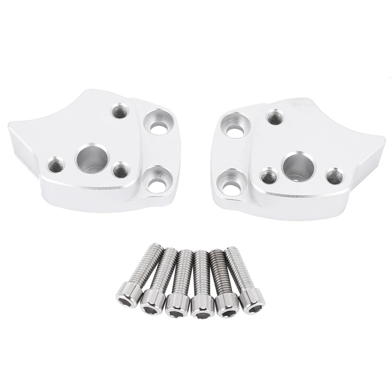 25mm Handlebar Riser for Yamaha FJR1300 FJR 1300 20012005 Silver