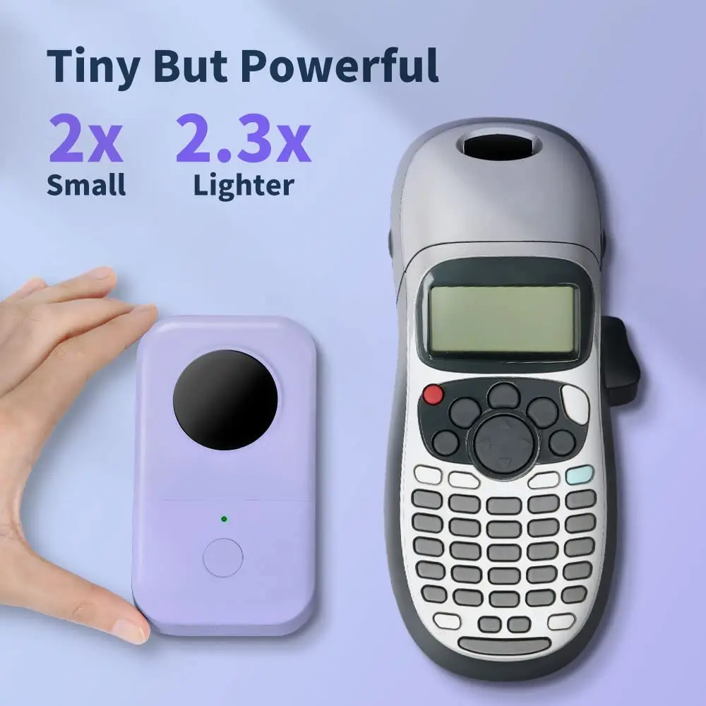 Wireless Label Maker Mini Impressora Térmica Portátil Inkless Impressão Etiqueta Casa Escola Escritório Phomemo-d30 - Imagem 5