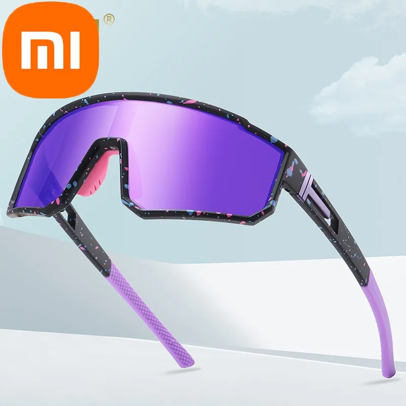 

Солнцезащитные очки Xiaomi Новинка 2023 спортивные модные поляризационные цветные мужские цельные дорожные велосипедные очки для улицы 3058