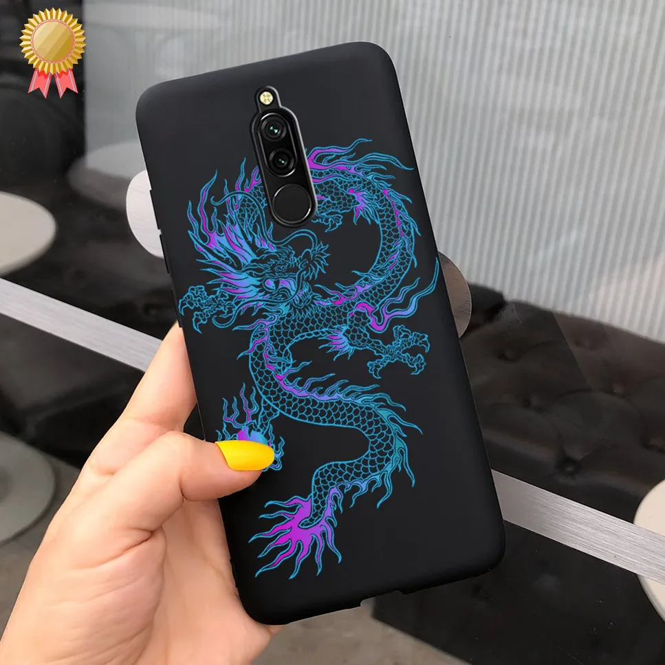 For Redmi 8 Case Redmi8 Cover Animal Cartoons Painted Soft Silicone Phone Case For Xiaomi Redmi 8 Hongmi 8 6.22 Case Fundas