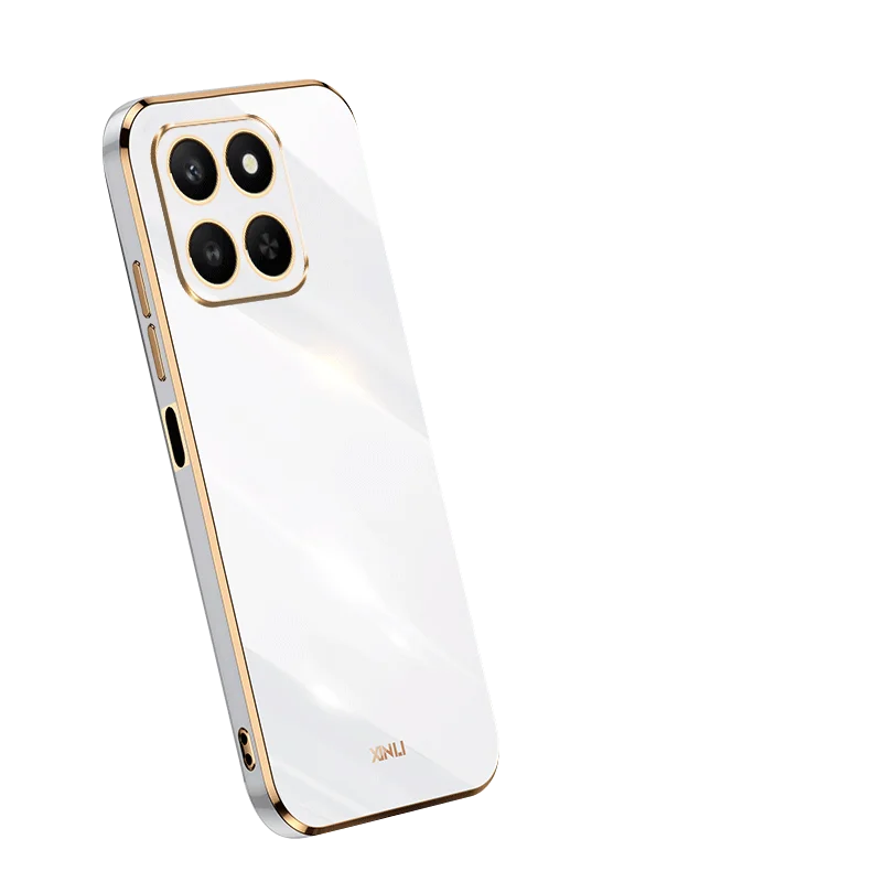 Luxury Plating Soft Silicone Case with Candy Camera Protection TPU Back Cover
