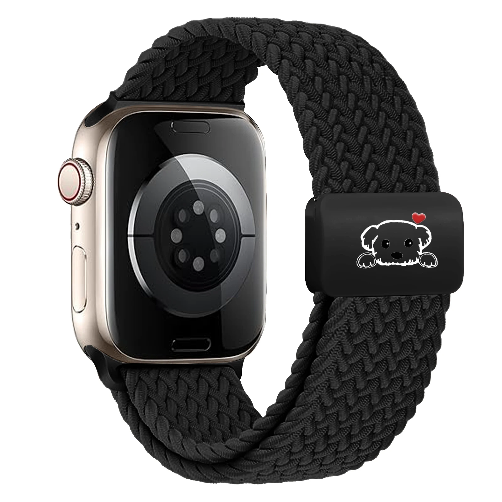Braided Nylon Magnetic Bracelet Strap