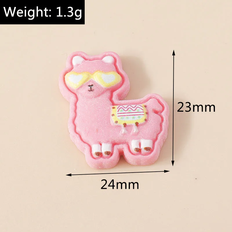 15 stücke Gemischte Harz Bunte Mädchen Kaninchen Frosch Herz Blume Flatback Cabochon Scrapbooking DIY Frauen Kopfbedeckungen Dekor Zubehör – Detail 31