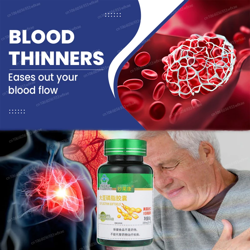 Arteriosclerosis Blood Vessels Cleansers Capsule Prevent Vascular