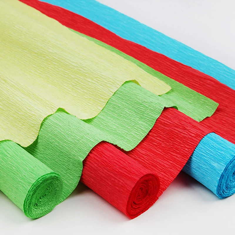 DIY Craft Wrinkled Paper Roll 3