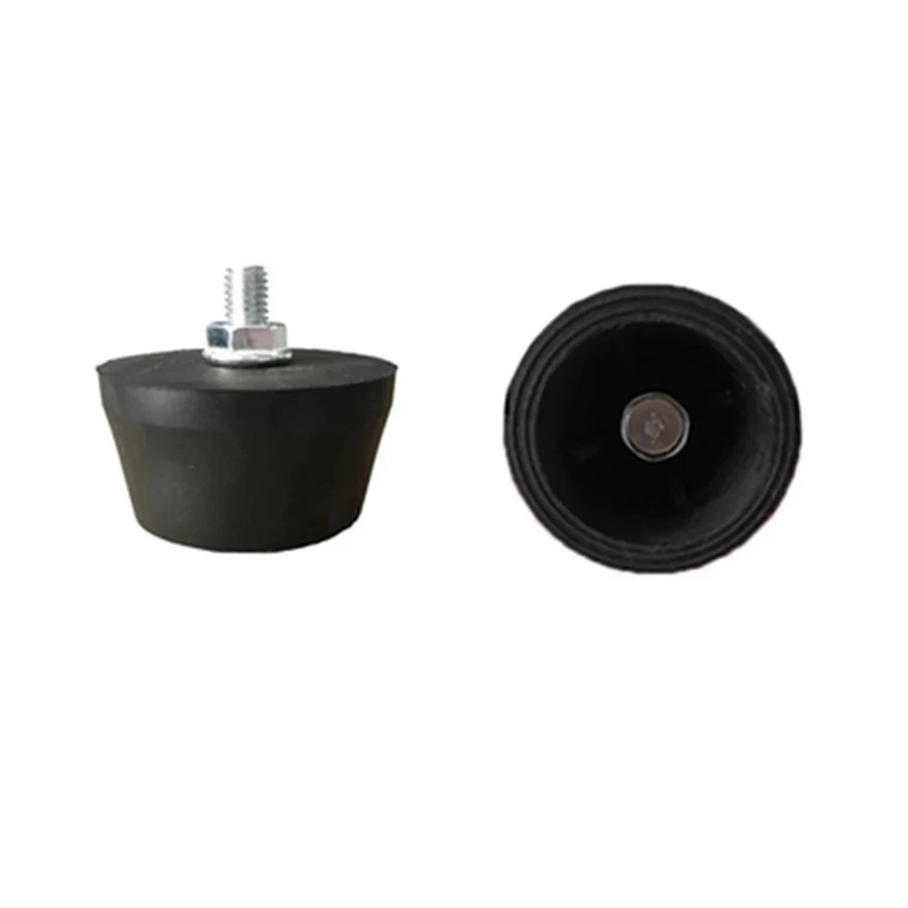 M6/M8 Thread Air Compressor Foot Pad Shockproof Non-slip Components For Air Pumps Oil-free Machines Air Compressors Accessories