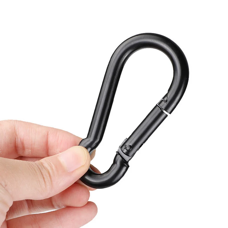 금속 열쇠 고리 클립 후크 D Carabiner 후크 커넥터 쥬얼리 만들기 키 링 DIY 결과 도매