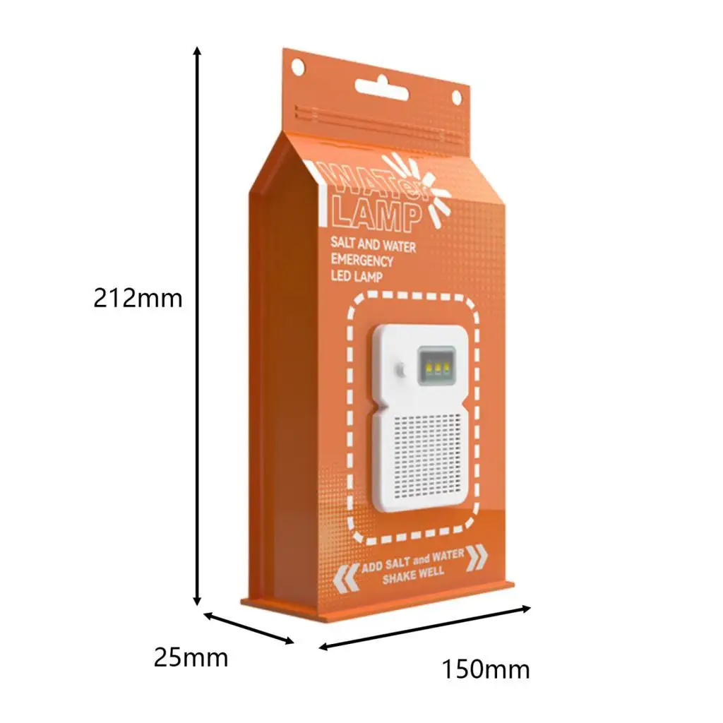 

Salt lamp Emergency Power Generation LED Lighting for Backpacking