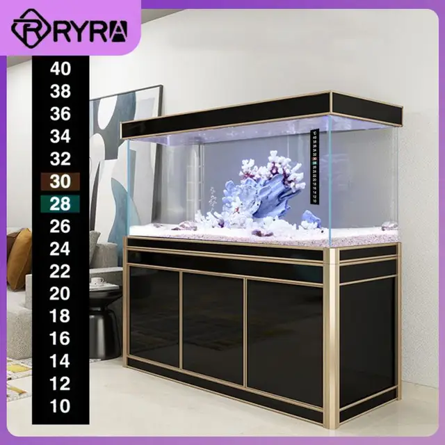 2/4/5Db Halkartály -Hőmérséklet -Matrica Akvárium Haltartály Digitális Hőmérő Hőmérséklet Mérési Matrica Szerszám Színes Véletlenszerű