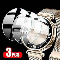 Premium 3-Pack Tempered Glass Screen Protector for Smartwatch - Durable Protective Film Accessory