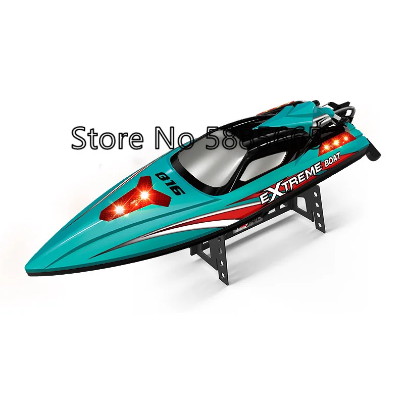 Bateau RC rapide 70 km/h avec système anti-décrochage - 2 batteries