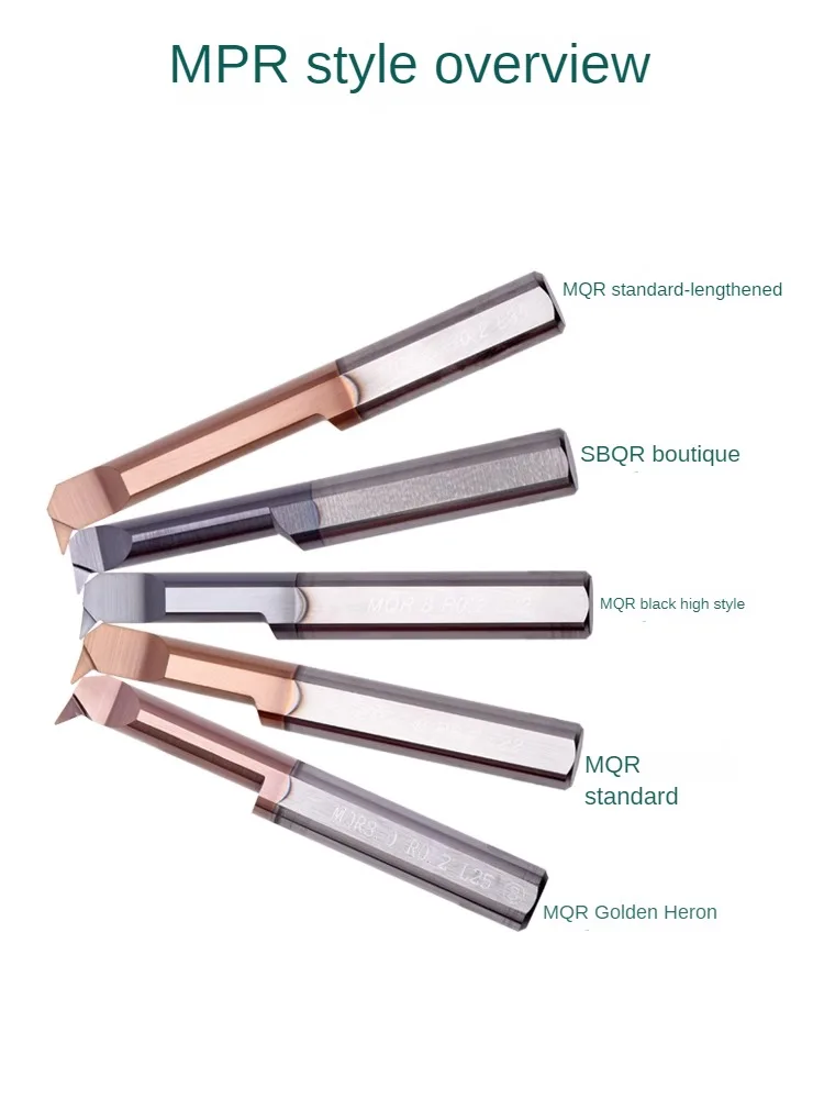 Small diameter inner hole turning tool tungsten steel single head turning small inner hole boring tool SBQR 6R0.1 L15