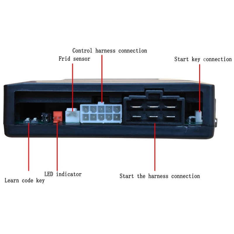 차량용 무선 리모컨 RFID 원 클릭 시동 시스템, 청각적 및 시각적 알림, 원 키 시동 점화 시스템