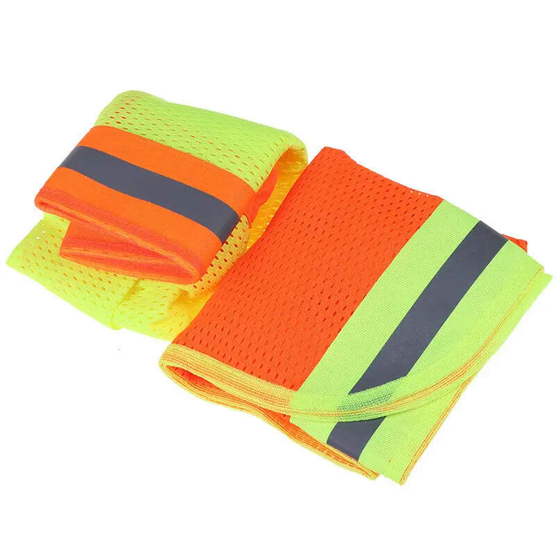 Sun Protection Reflective Stripe Neck Shield Safety Hard Hat Cap Sun Shade Workplace Safety Summer High Temperature Sunshade
