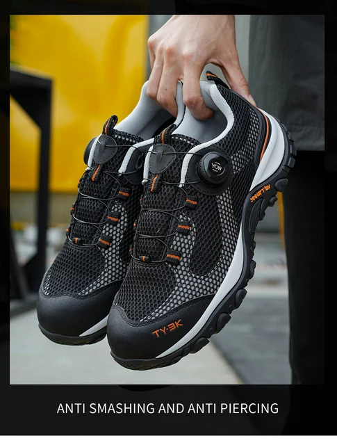 Scarpe Da Lavoro Con Punta In Acciaio, Leggere E Antinfortunistiche Per N 1109792 - Foto 4