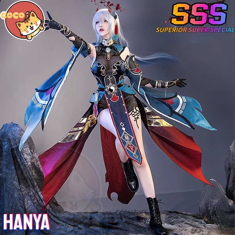 

Hanya Cosplay Costume Game Honkai Star Rail Hanya Cosplay Costume Hanya Cosplay Cosutme and Wig CoCos-SSS Halloween