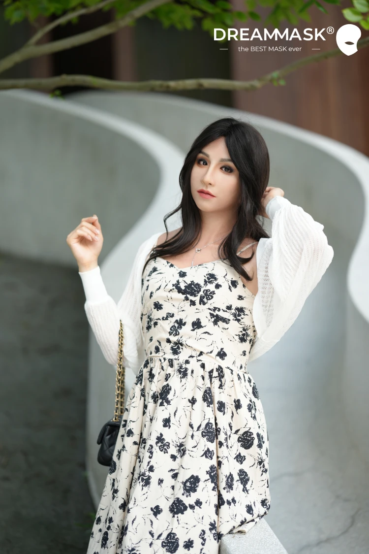 (M26SR DORIS SPECIAL EDITION)'Dreammask' Crossdressing Female Full Head And Breast Cosplay Kigurumi Male To Female Kig Mask