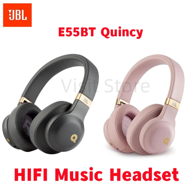 bemærkede ikke skruenøgle fange Jbl E55bt Quincy Edition Original Bluetooth Wireless Over-ear Deep Bass  Hifi Headphones With One-button Remote And Mic Earphone - Speaker  Accessories - AliExpress