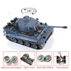 Outdoor Toys Heng Long 1/16 Scale 7.0 Upgraded Version German Tiger I Panther V 3819 RC Tank 3818 Metal Tracks Radio Smoke Model 1