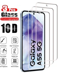 Premium 3 - Pack Tempered Glass Screen Protector Film for Tempered glass (Galaxy M35 5G)