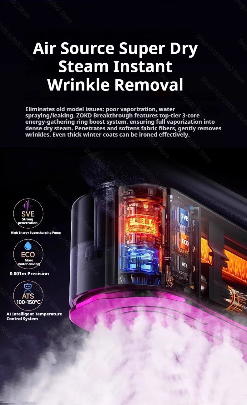 plancha de vapor portátil para ropa, Mini vaporizador portátil para ropa, máquina de prensado de tela para ropa de viaje de calentamiento rápido con hogar &raquo; plancha de vapor portátil para ropa