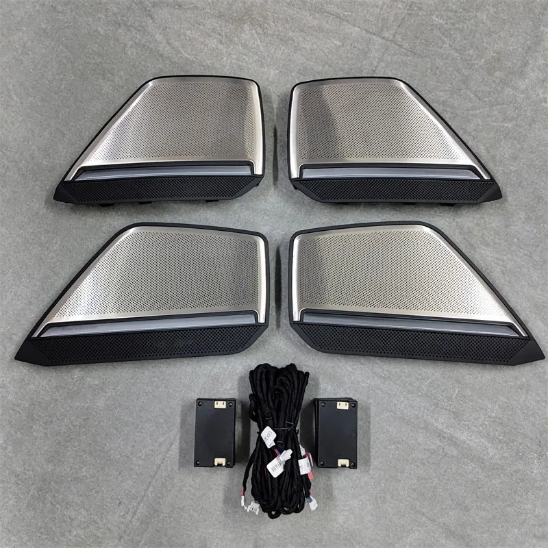 CarSpeakerCoverSuitableforAudiA6C8A7DoorTrimPanel30Colors