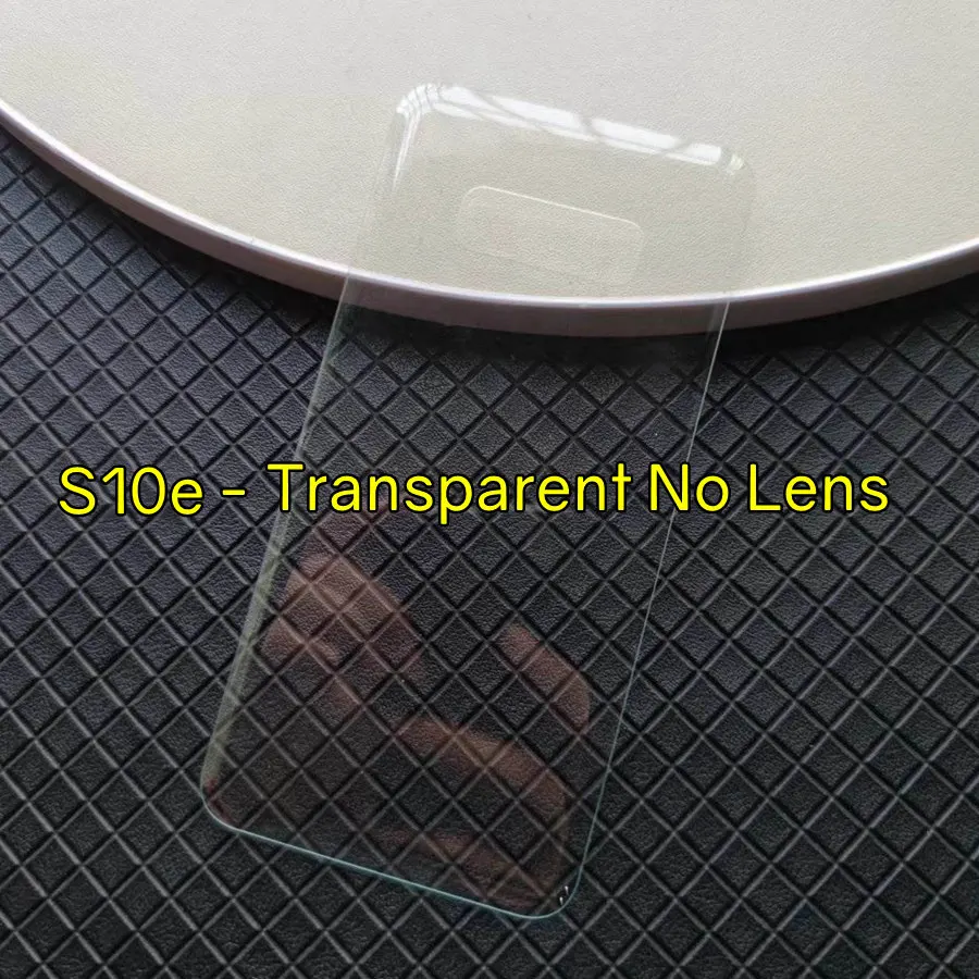 Transparent Rear Glass Cover Replacement - Back Panel Housing Case