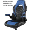 2710764 Gaming Chair Black and Blue 2