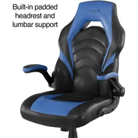 2710764 Gaming Chair Black and Blue 2