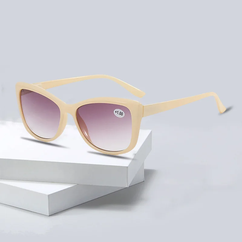 

Progressive Color Cat Eye Sun Reading Glasses Women Men Unisex Sunglasses Presbyopia Eyeglasses Diopter +1.0 1.5 2.0 3.0 3.5 4.0