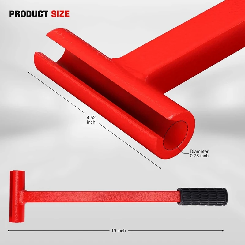 HLZS-Door Hinge Adjustment Tool, Heavy Weight Hinge Bender For .134 Gauge Commercial Door Wrench Bender