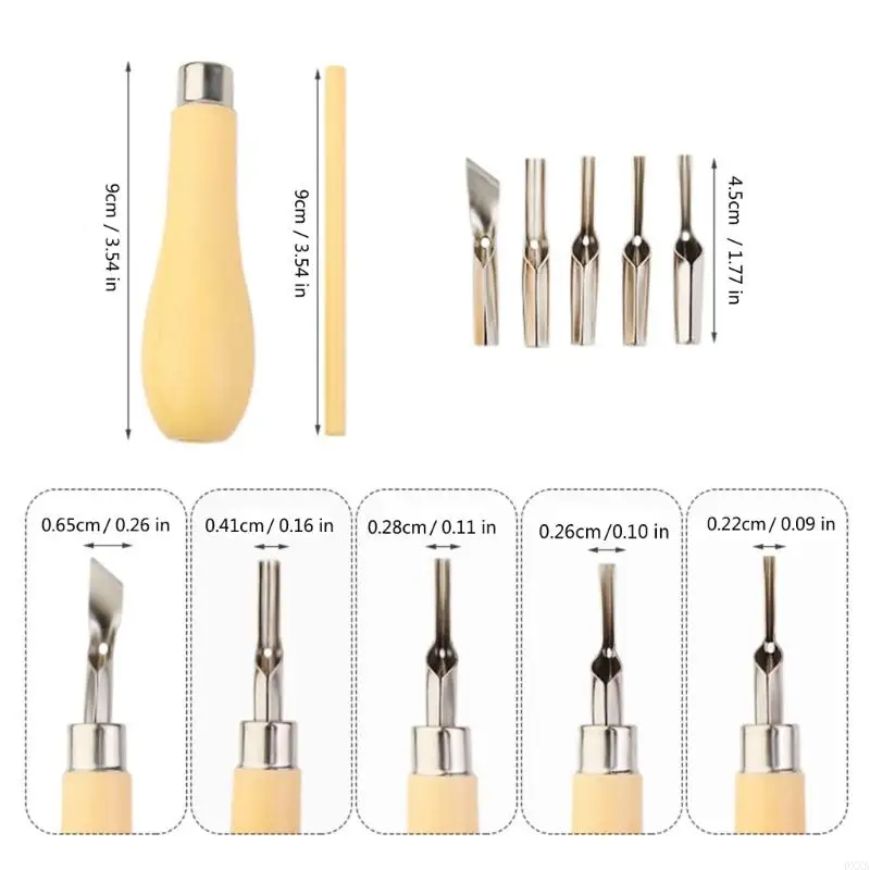 Lino Cutting Tool Kits 2 Set for Printmaking Engraving carving tool