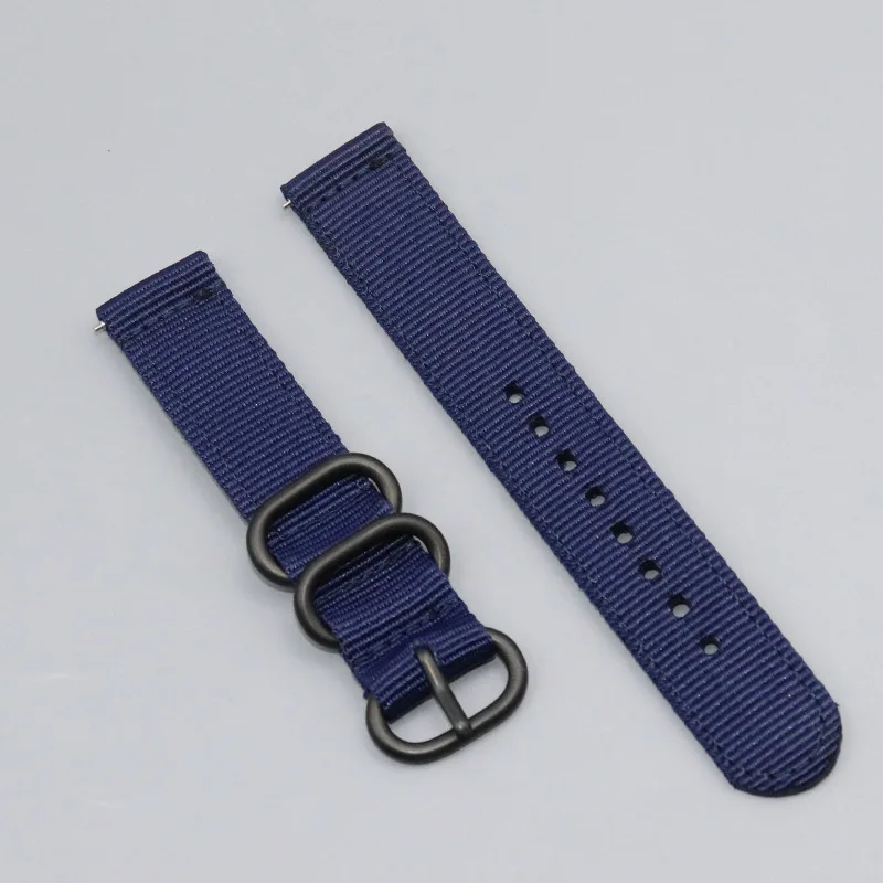 2 Cinturini In Nylon Per Orologio Casio F-91W, Larghezza 18 Mm, Con Fibbia Regolabile E Attrezzo Per Montaggio, Sgancio Rapido - 5