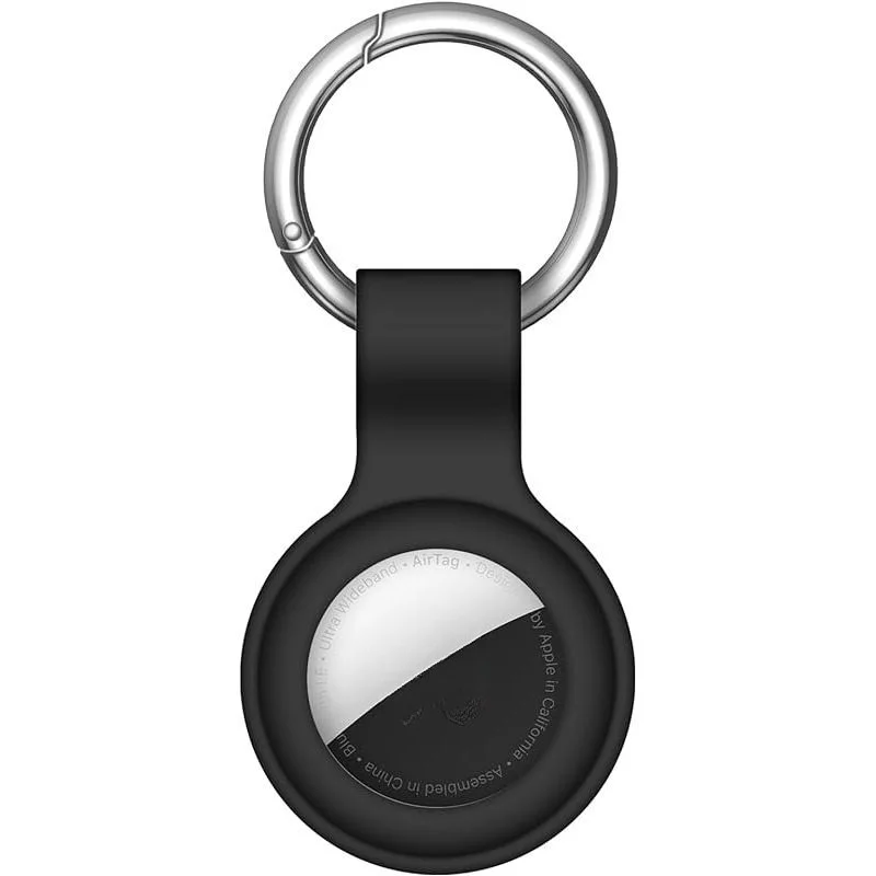 Silicone Protective Keychain Cover for Airtags - Pet Collar and Accessory Holder