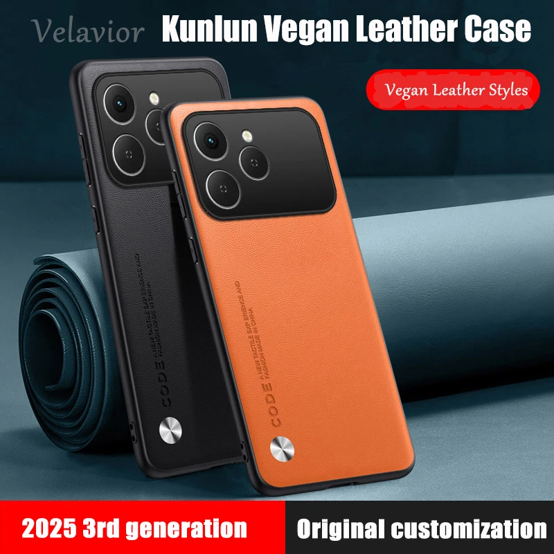 Luxury PU Leather Shockproof Back Cover for Tecno Spark 40 - Full Protection Phone Case