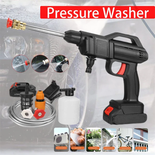 Cordless Pressure Washer Car Pressure Washer Cordless Power Washer Mini  Pressure Washer Portable Power Washer With High - AliExpress