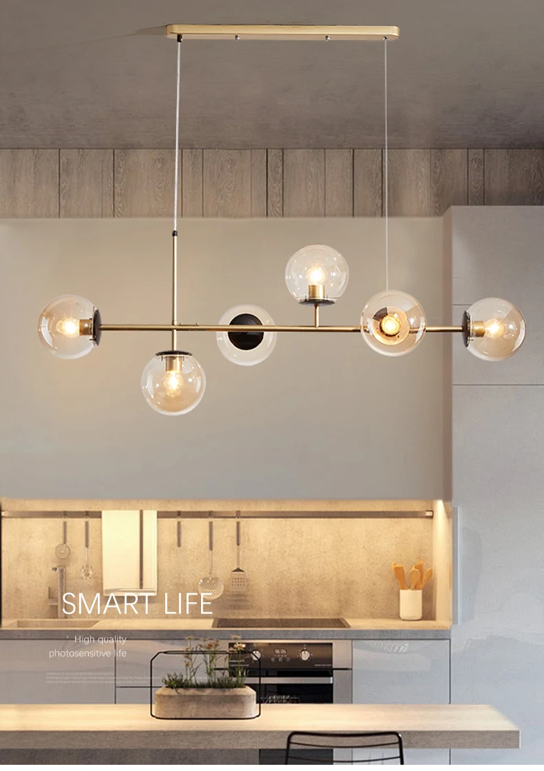 Chandelier in Dining Room