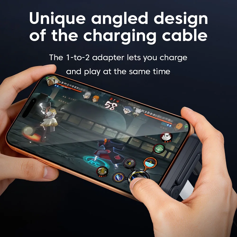 2-in-1 USB C 헤드폰 어댑터 (폰 거치대 포함) 타입 C OTG 커넥터 (아이폰 17, 16, 15/삼성용 고속 충전 및 오디오 지원)