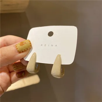 925 Silver Needle Vintage French Earrings For Women Korean Fashion Jewelry 2025 Trending New Luxury Women's Stud Earrings Gifts