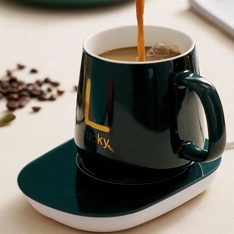 Nouveau Mug chauffant pour la maison ou le bureau, pour le lait, le thé et  l'eau, coussin chauffant, meilleur cadeau - AliExpress