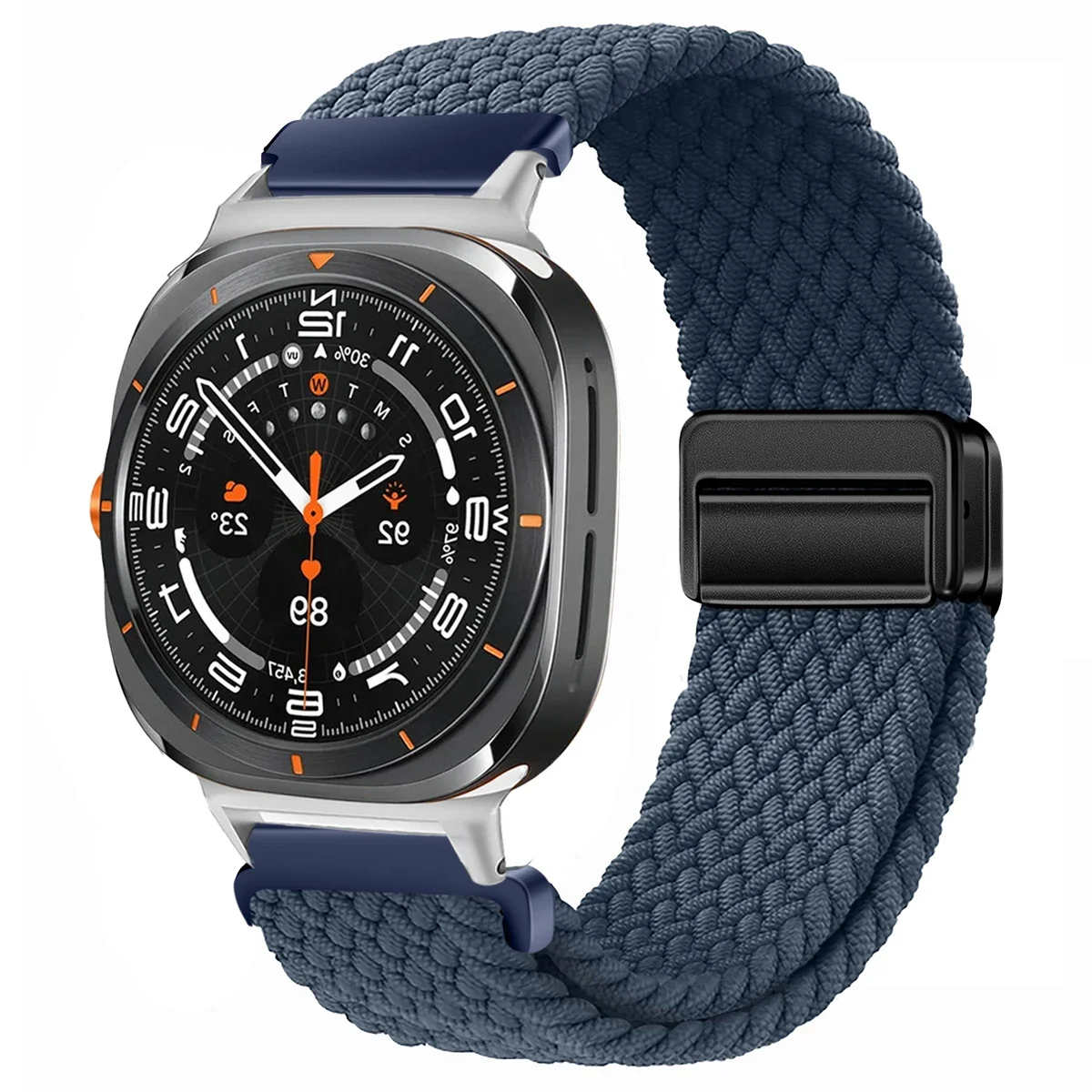 Magnetic Nylon Braided Sport Bracelet Strap
